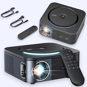 Проекторы: 🎥 Vazani Smart Portable Projector V5 — 4K + RGB-подсветка + звук 7W 🚚 — 2