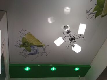 Натяжной потолок: Натяжной потолок 3D потолки, Глянцевое, Матовое — 27