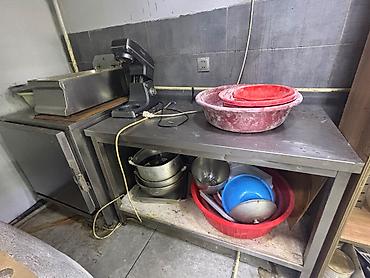pizza machine: Tendir ve sirniyyat hazirlamaq ucun. Butun avadanliqlar satilir. Saz — 4