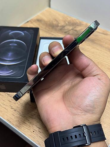 i̇phone 12 pro: IPhone 12 Pro, 128 GB, Qara, Zəmanət, Kredit, Simsiz şarj — 2