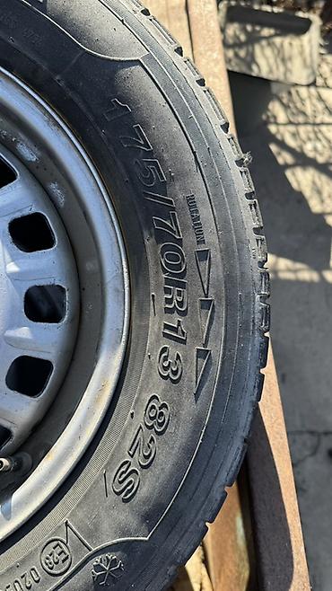 шина 17570r13: Колесо в сборе: стальной штампованный диск + шина Belshina 175/70 R13 — 2