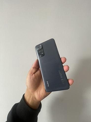 Уюлдук телефондор жана аксессуарлар: Redmi, Redmi Note 11S, Колдонулган, 128 ГБ, түсү - Боз, 2 SIM — 1