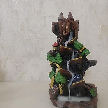 stol ustu qəlyan: Təsvir: - Arxa axınlı tüstü buxurqabı (backflow incense burner) – — 3