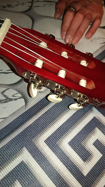 Гитары: Классическая гитара Leqat 39 размера (классическая, 6 струн), красный — 8
