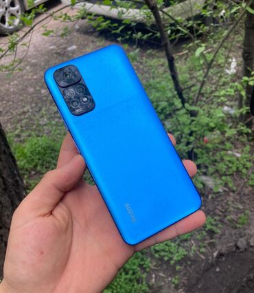 naushniki icon x: Xiaomi, Redmi Note 11S, Б/у, 128 ГБ, цвет - Синий, 2 SIM