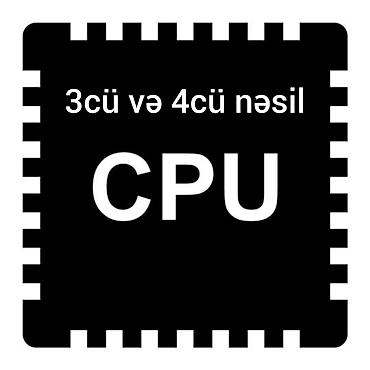 Processor - CPU 3cü və 4cü nəsil Intel Processorları var 3 gün