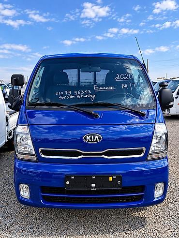 күзгү: Kia Bongo III, малотоннажный бортовой грузовик (синий). Кузов и — 5