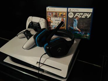 lazer epilyasiya aparat: Sony PlayStation 5 (diskli versiya) oyun konsolu dəsti. Tam orijinal 2