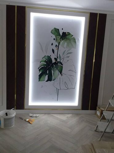 Штукатурка, шпаклевка: Декоративные молдинги, карнизы и оформление стен “под панели” — 11