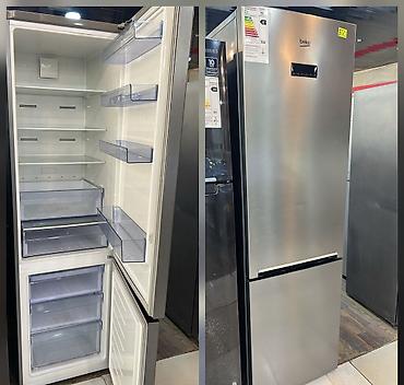 soyuducu ventilyator: Beko aşağıdan donduruculu soyuducu - Rəng: paslanmayan polad (inox) — 1