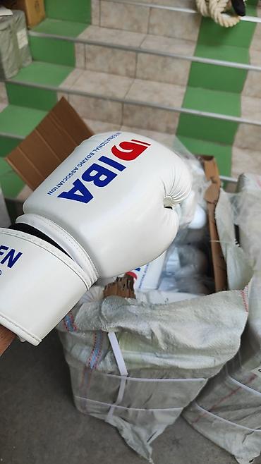 boxing: Боксерские перчатки Green Hill IBA.🇰🇬Цвет🇰🇬🇰🇬💪🏼 ⬜-⬛ — 3