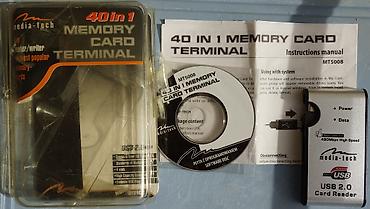 card reader: Media-Tech yaddaş kartı oxuyucusu Media-Tech MT5008 model 40-ı 1-ində — 7