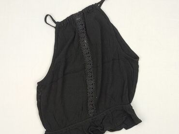 czarne obcisła bluzki z długim rękawem: Women's blouse, H&M, 2XS (EU 32)