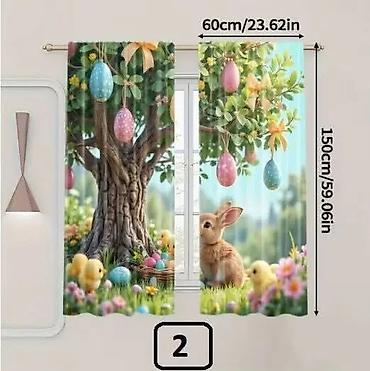 Ostalo: Uskršnje zavese
Cena:2300din🌹🌹 — 2
