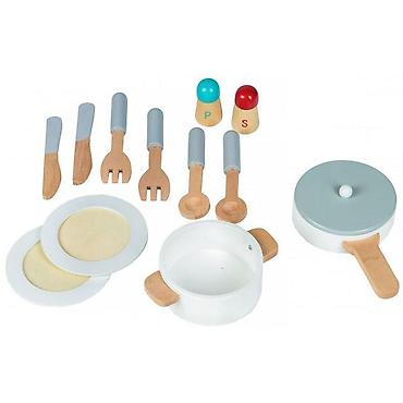 mou obuca: DRVENA KUHINJA XXL + dodaci za kuvanje – ECO TOYS Šifra proizvoda — 1