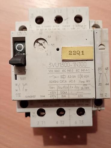 kupujem prodajem goblene: SIEMENSMOTORSKA ZAŠTITNA SKLOPKA 3VU 1300-1NJ00 | SIEMENS motorska — 1