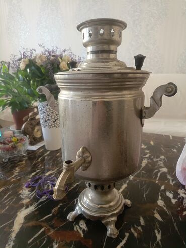 Samovarlar: İşlənmiş Od Samovar, 5 l, Ünvandan götürmə, Ödənişli çatdırılma