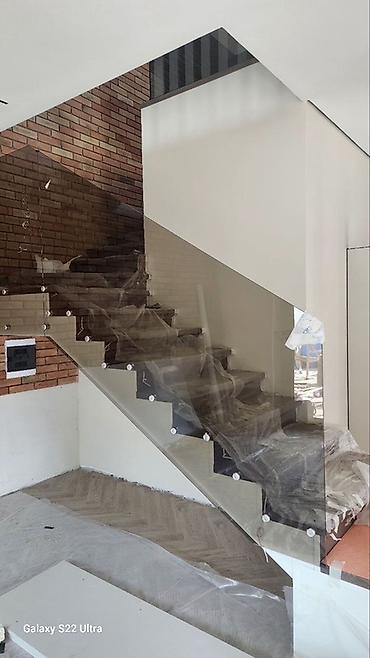 Готовые перила: Готовые перила, Материал: Стекло, Для лестницы — 20