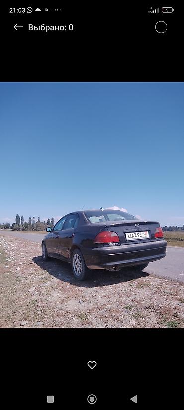 Унаа сатуу: Toyota Avensis: 1998 г., Седан — 5