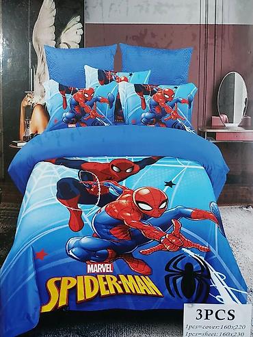 Posteljina: Trod elni komplet posteljine za decu – 3 delа - Motiv: izbor — 1