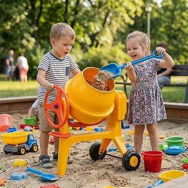 dm torba za bebe: 10. 😮🏗️ VELIKA DEČJA MEŠALICA ZA BETON 🏗️😎 🎯 Mali građevinci, vreme — 3