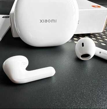 Mikrofonlar: Yeni Simsiz (Bluetooth) Qulaqcıqlar, Xiaomi, rəng - Ağ
