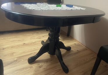 sto za dnevni boravak na rasklapanje: Dining tables, Round, Wood, New