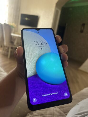 telefon redmi 9: Samsung A02, 32 GB, rəng - Qara, Sensor