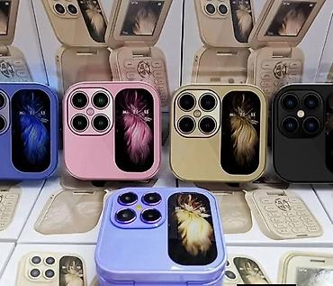 rerna sa 2 ploce: I17 PRO Mini mobilni telefon na preklapanje, sklopivi mobilni telefon — 3
