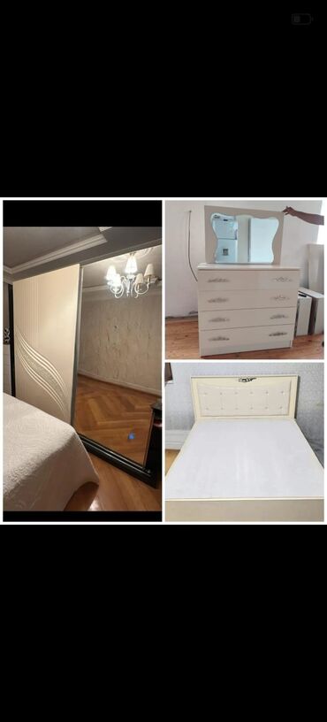 tryumo: İkinəfərlik çarpayı, Dolab, Termo, 2 tumba, İşlənmiş