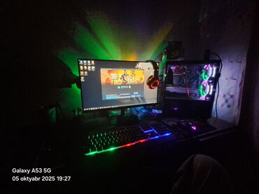 stolüstü komputerlər: Ekran karti: Rx 480 8gb ram Processor: i7 3770 3.4gh Ram:16 gb Ana