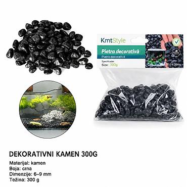 KMT Crni kamen (ukras/težina) 2208758 Dekorativni crni kamenčići za