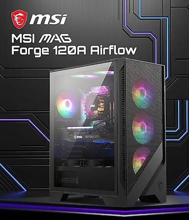 pc korpus: MSI MAG Forge 120A Airflow! ⤵️ 🚀 Sisteminiz üçün Maksimum Hava Axını! — 1