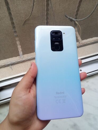 Redmi Note 13R, 64 ГБ, цвет - Голубой, Отпечаток пальца, Две SIM карты
