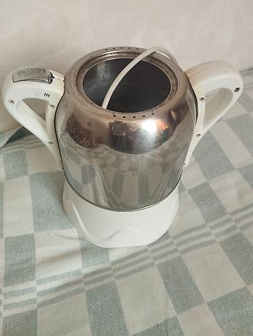 samovar tarixi: Elektrik samovar/çaydan (paylayıcı kranlı) - Paslanmayan polad gövdə — 3