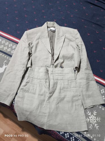 Пиджаки: ZARA qadın kostyum dəsti – jaket + ətək - Brend: ZARA (etiketdə