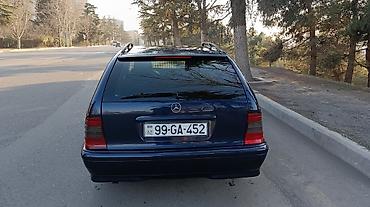 mersedes c klas: Mercedes-Benz C-Class Caravan (S202) – mavi rəngli universal kuzov — 1