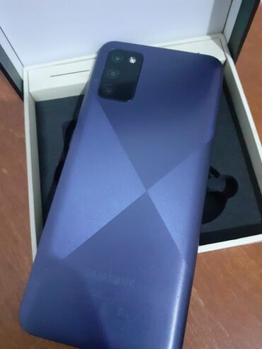 Samsung: Samsung A02 S, 32 GB, rəng - Göy, İki sim kartlı