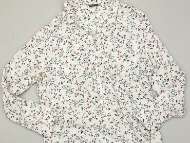 białe bluzki koronkowe z długim rękawem: Koszula Damska, Beloved, 2XL, stan - Dobry