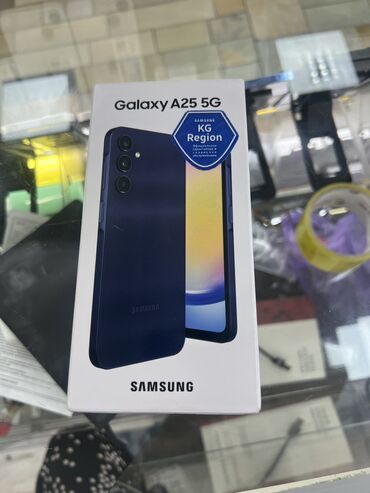 антенна камри: Samsung Galaxy A25, Жаңы, 256 ГБ, түсү - Көк, 2 SIM