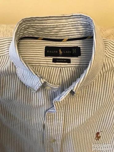 hugo: Original Ralph Lauren kosulja M 100% cotton Ramena 47cm duzina 77cm — 2