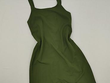 oliwkowy golf basic: Sukienka damska, rozmiar S — 1