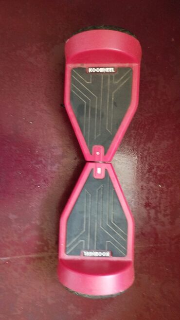 биология 8 класс e derslik: KooWheel markalı qırmızı rəngli hoverboard, özünü tarazlayan elektrik