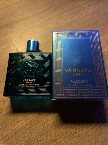 Ətriyyat: (ORGİNAL) Versace Eros çox az istifadə olunub 100 ml 169azn