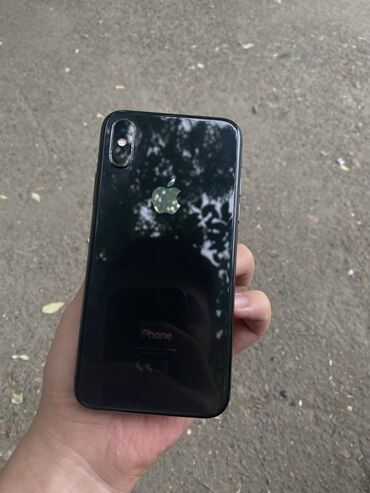телефон айфон хs: IPhone Xs, Б/у, 64 ГБ, Черный, 100 %