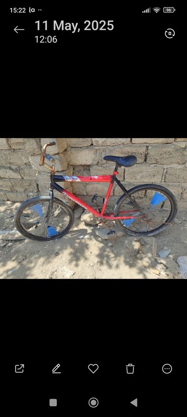 Şəhər velosipedləri: İşlənmiş Şəhər velosipedi 26", sürətlərin sayı: 10, Ünvandan götürmə