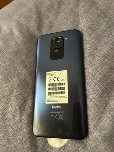 Redmi: Redmi, Redmi Note 9, Б/у, 128 ГБ, цвет - Синий, 2 SIM