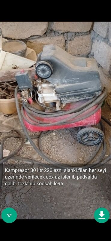 Avtomobil kompressorları və nasosları: Hava Kompresoru su kompresoru Şekillerde qiymətlər məlumatlar unvan — 11