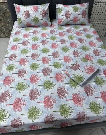 Комплекты постельного белья: Постельное бельё, наволочки,100%хб, текстиль полуторки, двушки at lalafo.kg — 8 Комплекты постельного белья: Постельное бельё, наволочки,100%хб, текстиль полуторки, двушки — 8