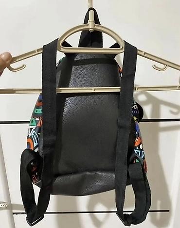 mini cross: Uşaq üçün Rəngarəng naxışlı mini bel çantası (backpack) - Dizayn — 3
